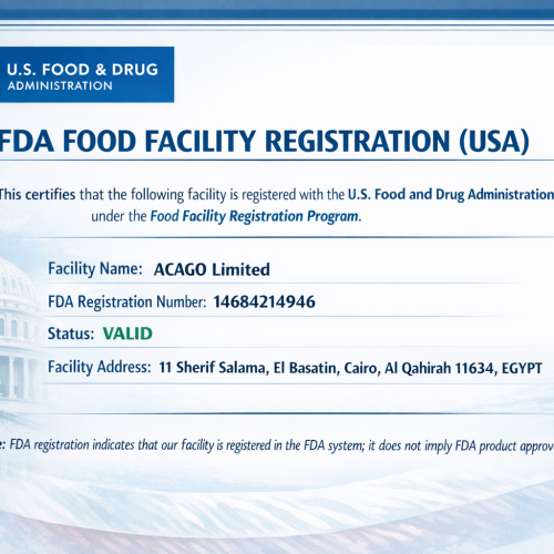 تسجيل منشأة الأغذية لدى إدارة الغذاء والدواء الأمريكية (الولايات المتحدة الأمريكية)