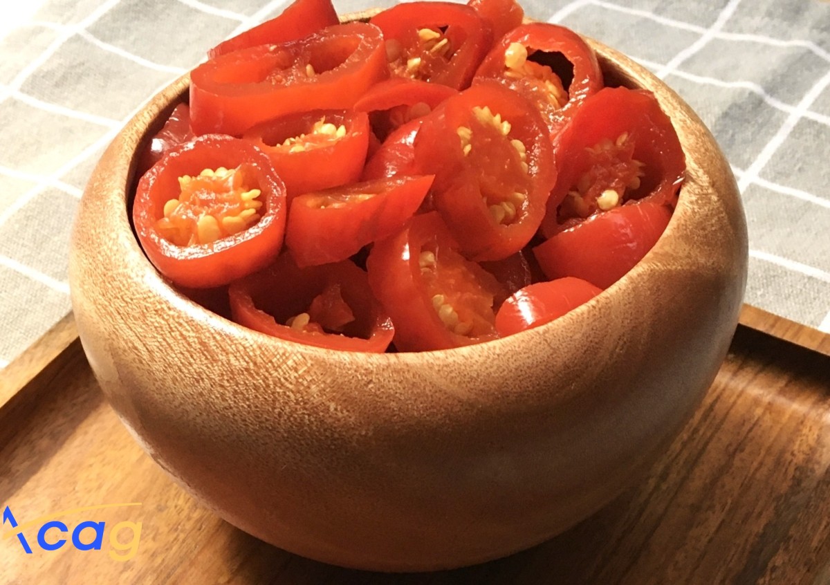 فلفل هلابينو احمر شرايح