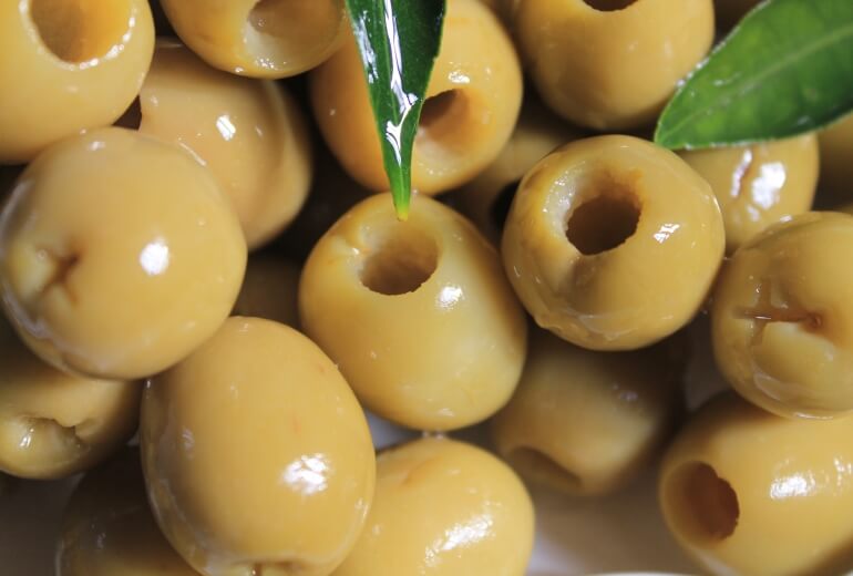 Aca Go Trade Pitted Green Olives