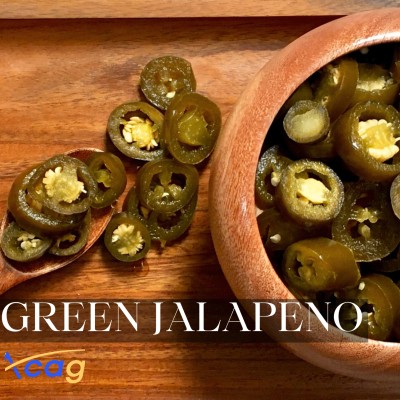 Sliced Green Jalapeno Pepper