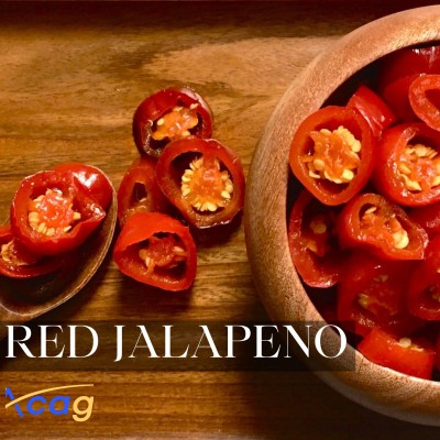 Sliced Red Jalapeno Pepper