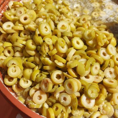 Sliced Green Olives