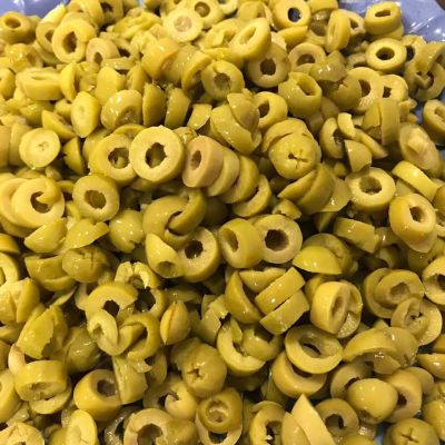 Sliced Green Olives