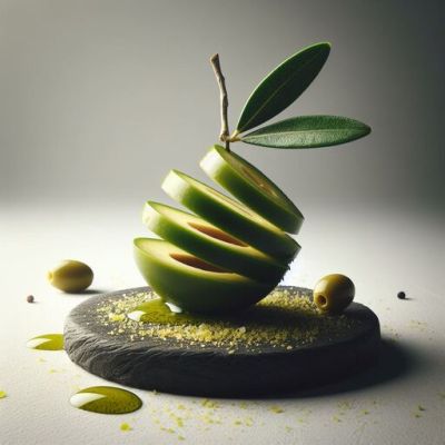 زيتون أخضر شرائح