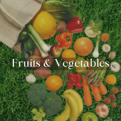الخضار و الفاكهة الطازجة
